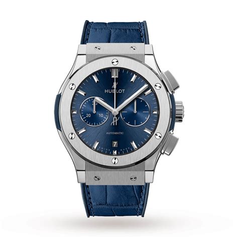 hublot classic fusion chronograph titanium 42mm|pre owned hublot classic fusion.